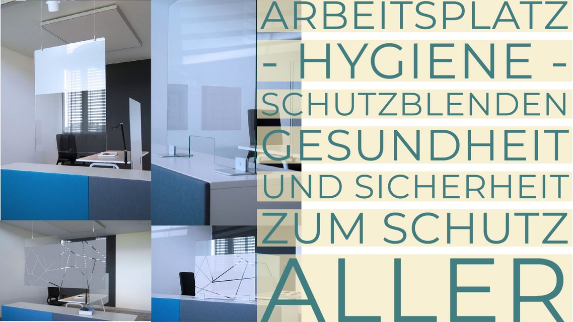 Arbeitsplatz-Hygiene. Gesundheit und Sicherheit zum Schutz Aller.