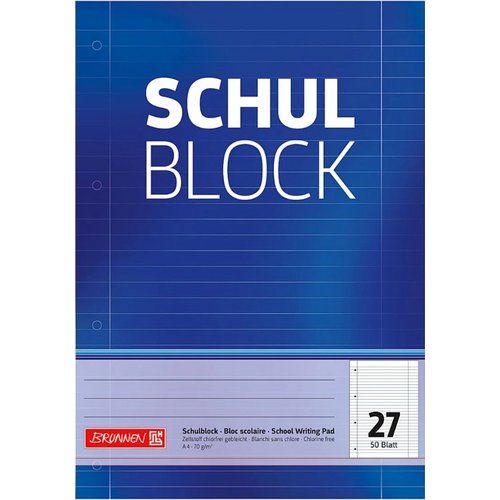 Schulblock A4, Glocken