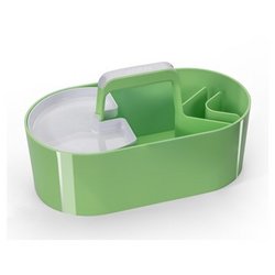 Toolbox LOFT mit herausnehmbarer Ablageschale und Tragegriff, lime green, HAN