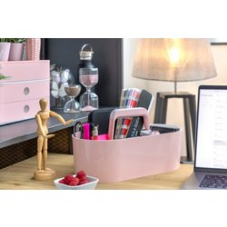 Toolbox LOFT mit herausnehmbarer Ablageschale und Tragegriff, flamingo rose, HAN