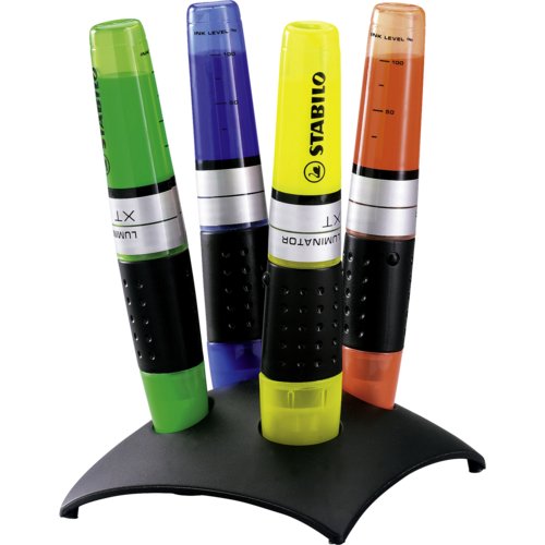 Textmarker STABILO® LUMINATOR® Tischset