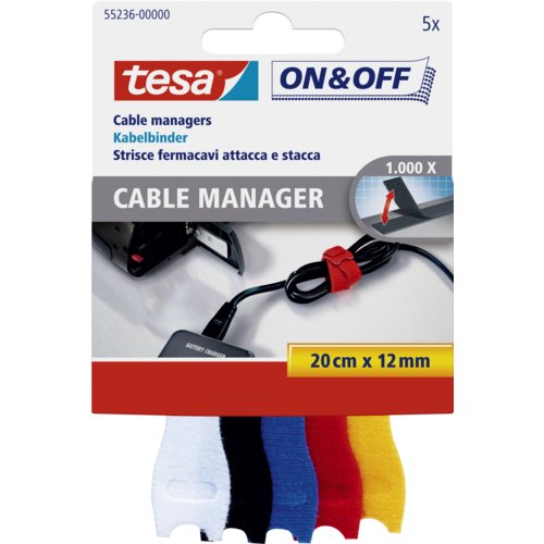 Kabelmanager On & Off®, tesa®