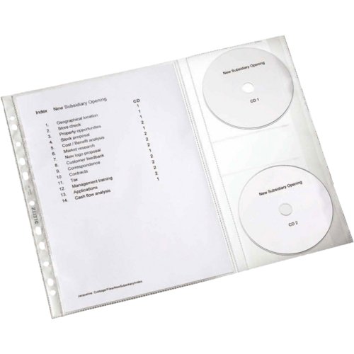 Prospekthüllen DIN A4 mit CD-Klappe