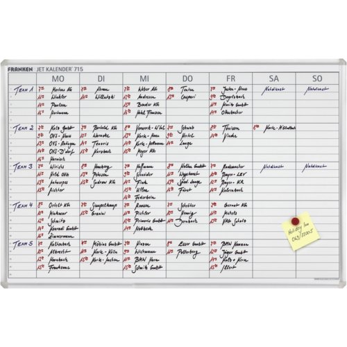 Wochenplaner JetKalender 715, FRANKEN