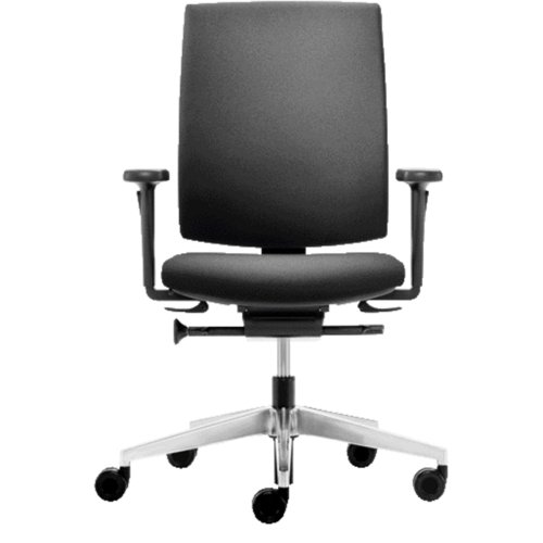 Bürodrehstuhl Kyra mit Armlehnen