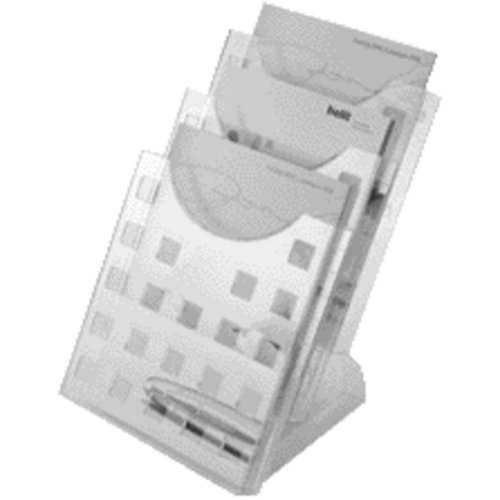 Tischaufsteller "the step grid" 3-fach