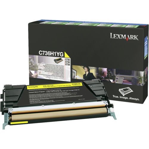 Toner LEXMARK C736H1YG