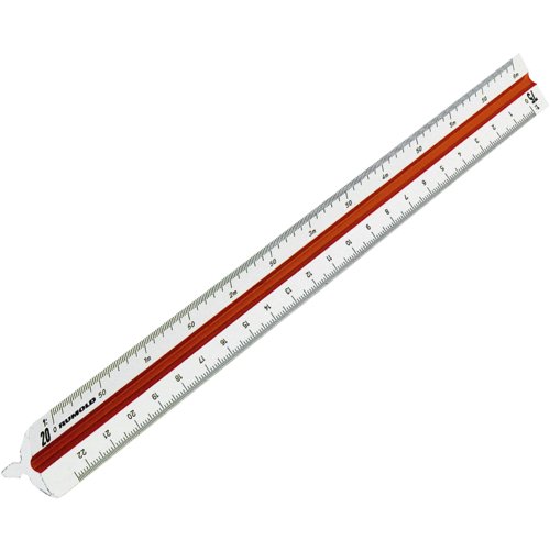 Präzisions-Dreikantmaßstab 160/30