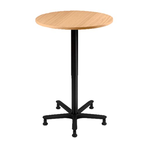 Säulenhubtisch, rund