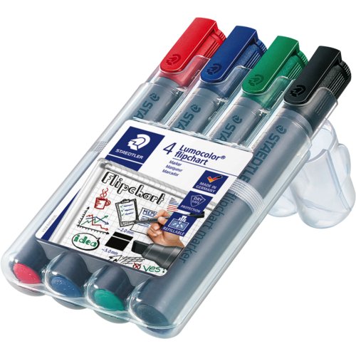 Lumocolor® Flipchartmarker 356 B, Keilspitze