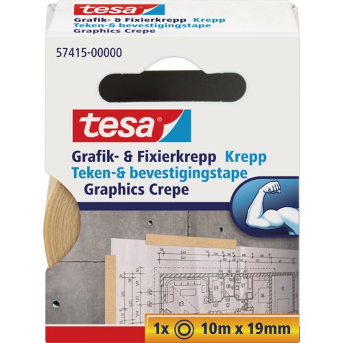 Grafik- und Fixier-Krepp, tesa®