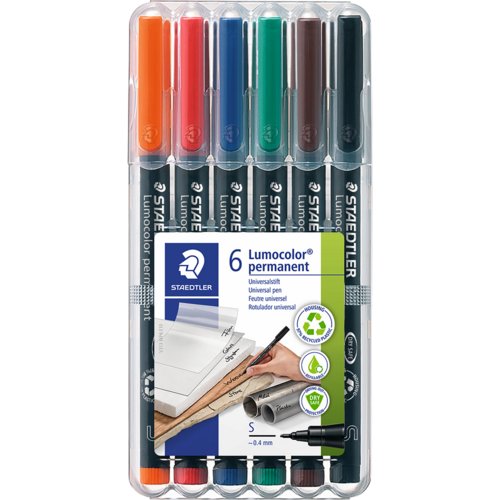 Lumocolor® permanent Faserschreiber S, STAEDTLER®