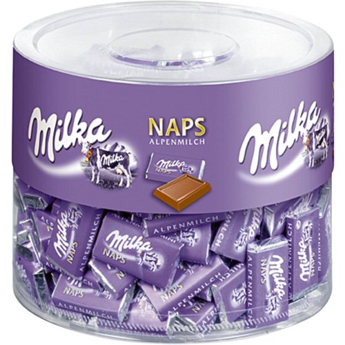 Schokolde Milka Naps Alpenmilch