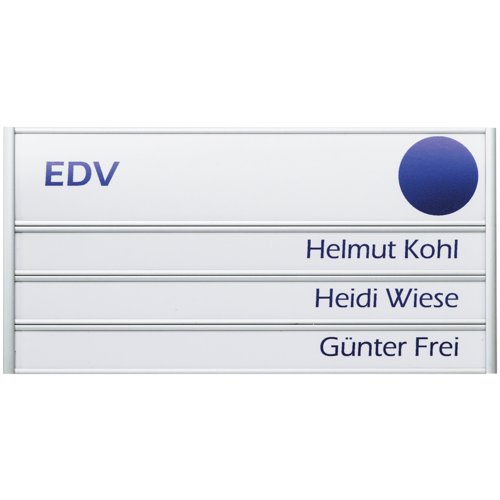 Türbeschilderung Silver