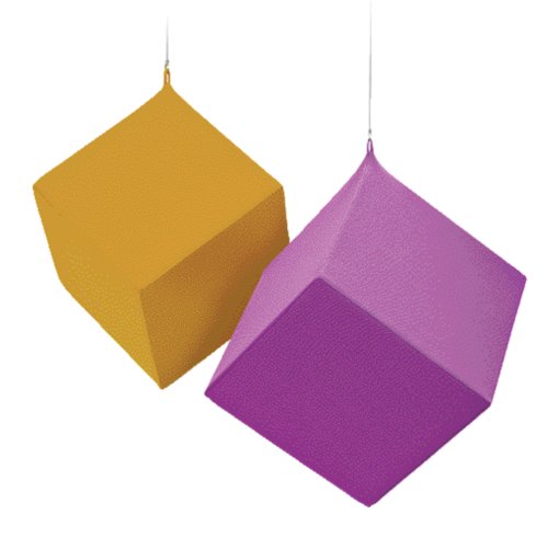Cube Up-Mobiler-Decken-Schallabsorber-Würfel