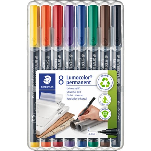 Lumocolor® permanent Faserschreiber S, STAEDTLER®