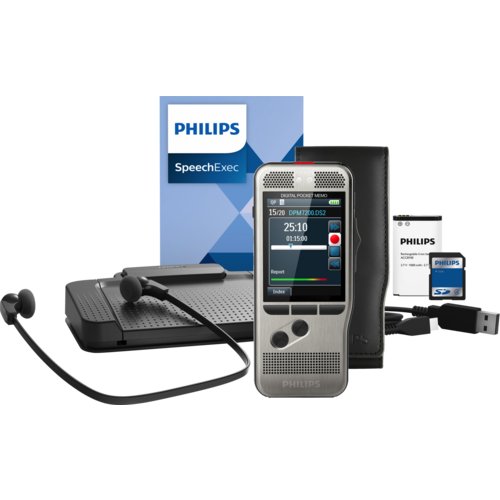 Diktier- und Wiedergabe-Set DPM7700, PHILIPS