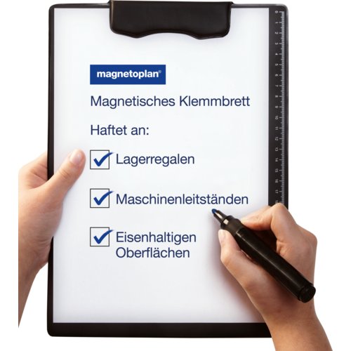 Klemmbrett, magnetisch