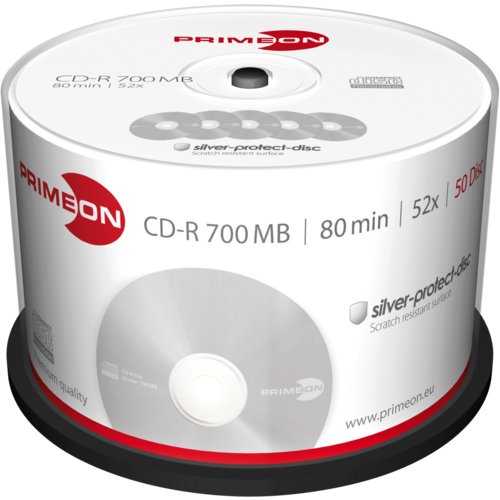 CD-R, silver-protect-disc, PRIMEON