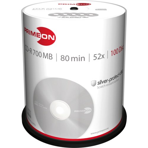 CD-R, silver-protect-disc, PRIMEON