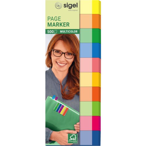 Haftmarker Multicolor, sigel