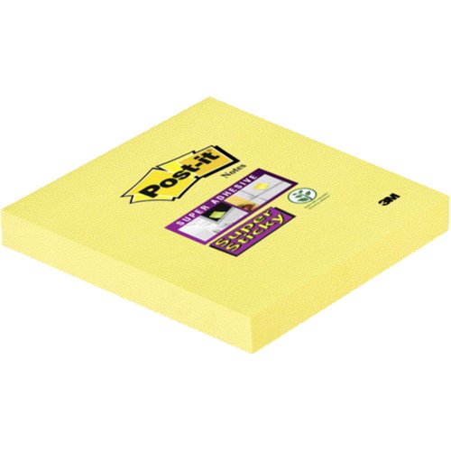 Super Sticky Notes, farbig