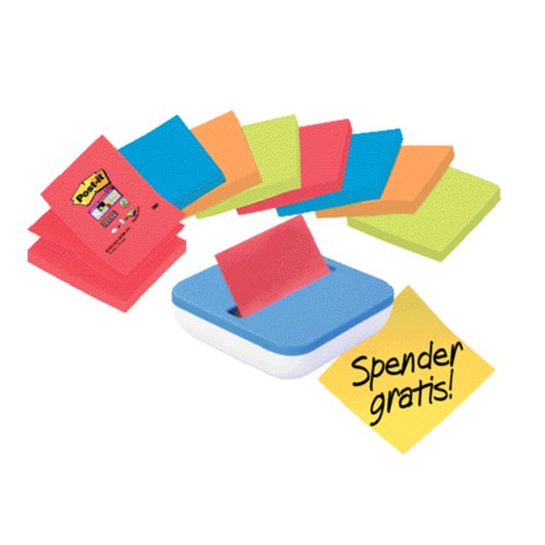 Super Sticky Z-Notes Spender Promotion