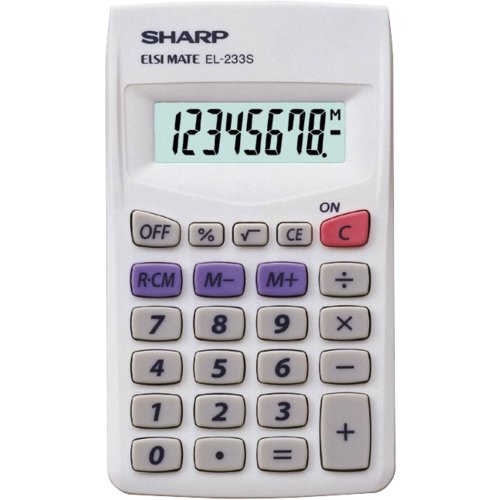 Taschenrechner EL-233S, SHARP