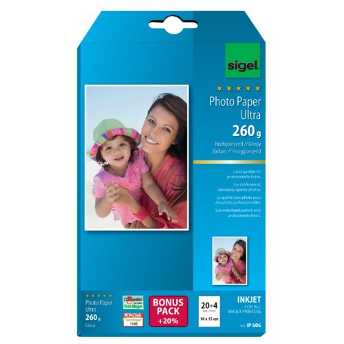 InkJet Fotopapier Ultra, Endformat, hochglänzend