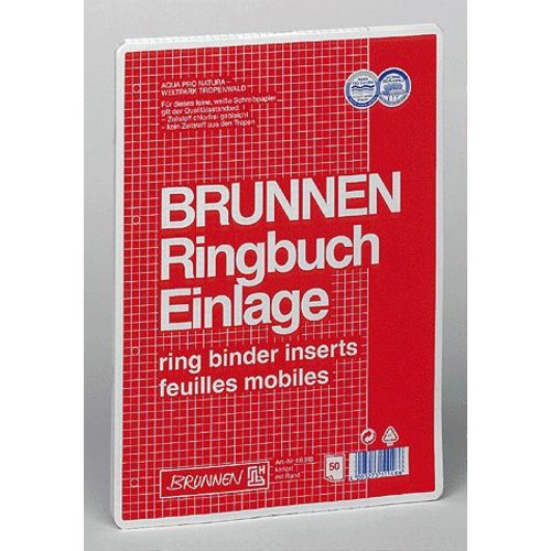 Ringbucheinlage Aqua