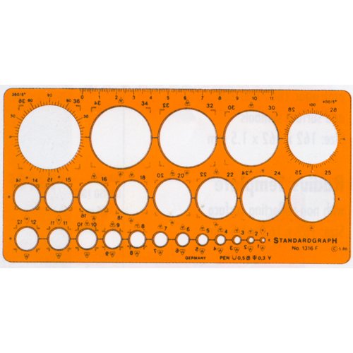 Kreisschablone, STANDARDGRAPH