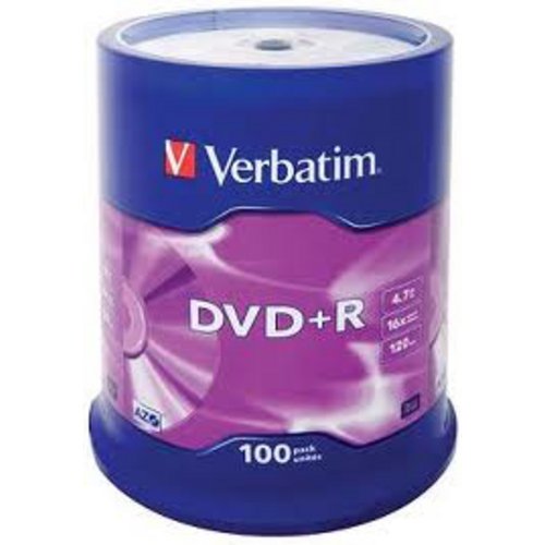 DVD+R 4,7 GB matt silber