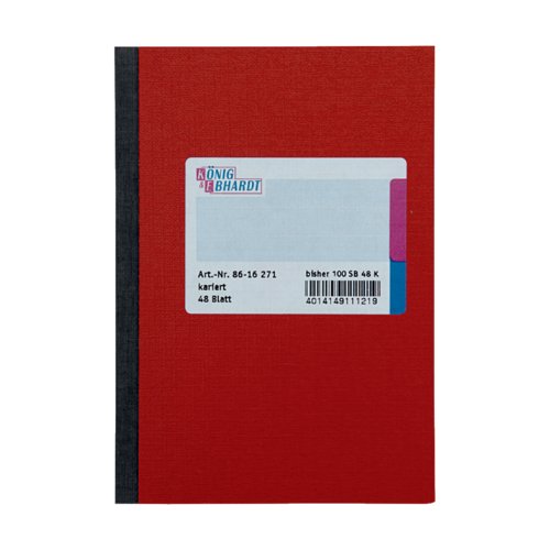 Geschäftsbuch DIN A6 ohne Register