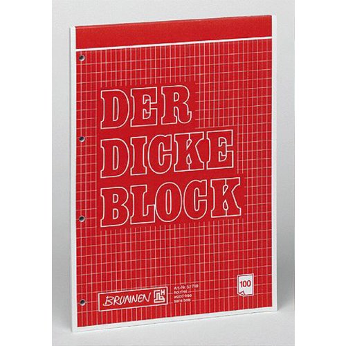 Briefpapierblock Dicker Block