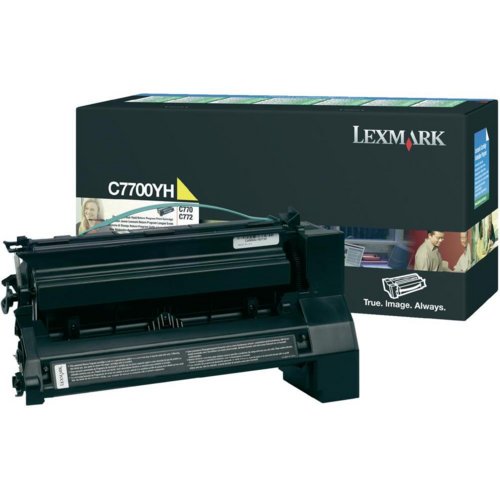 Lasertoner LEXMARK C7700YH