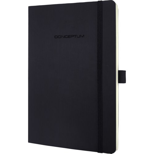 Notizbuch Conceptum Softcover geriffelt, ca. DIN A5, sigel