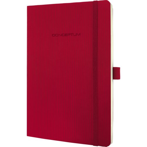 Notizbuch Conceptum Softcover geriffelt, ca. DIN A5