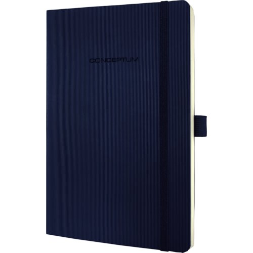 Notizbuch Conceptum Softcover geriffelt, ca. DIN A5, sigel