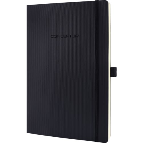 Notizbuch Conceptum Softcover geriffelt, ca. DIN A4