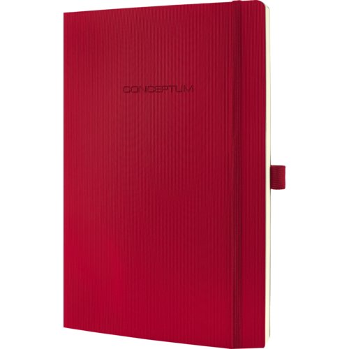 Notizbuch Conceptum Softcover geriffelt, ca. DIN A4