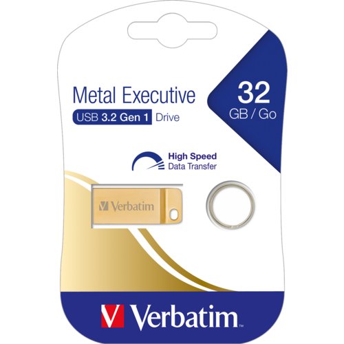 Metal Executive USB 3.0 Stick, Verbatim