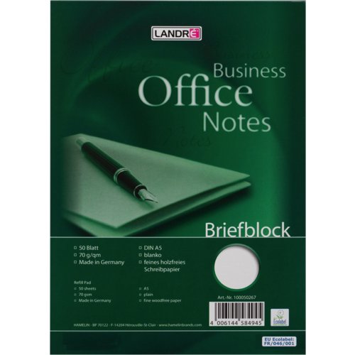 Briefblock Office, LANDRÉ®