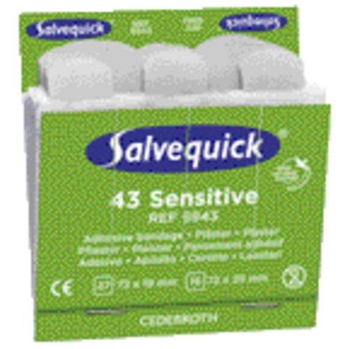 Salvequick®  Sensitive-Pflaster Strips Refill 6943