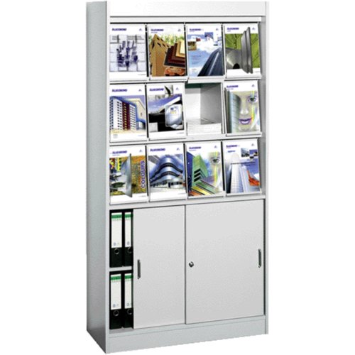 Prospektschrank Print mit Schiebetürenschrank