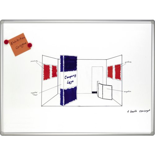 Magnethaftende Schreibtafel PRO, FRANKEN