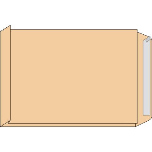 Versandtasche DIN B4 mit Seitenfalte und Stehboden