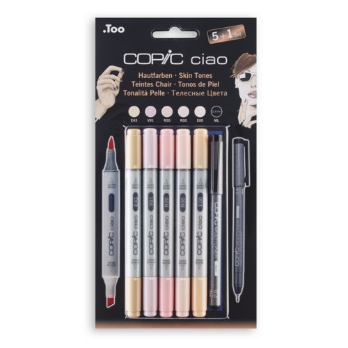 Copic Marker Ciao 5+1 Set, COPIC®