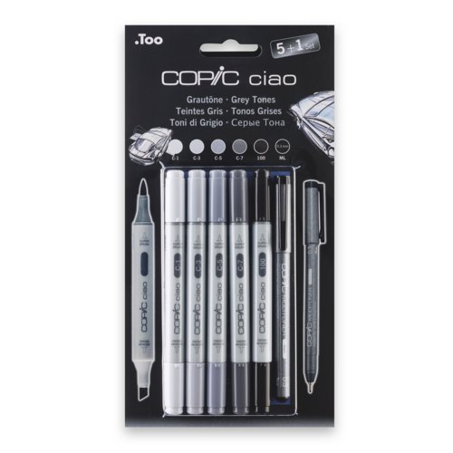 Copic Marker Ciao 5+1 Set, COPIC®