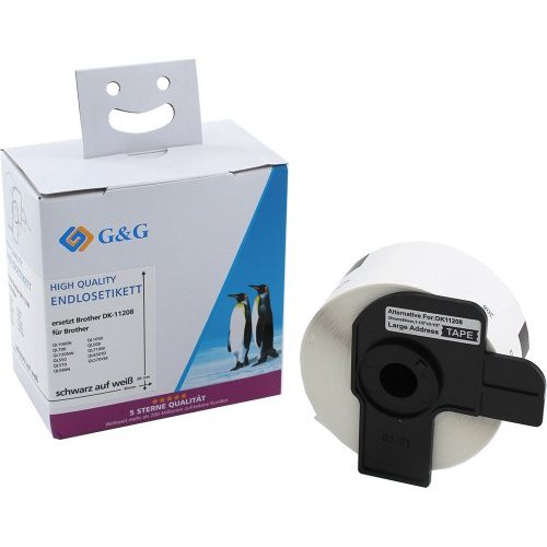 Etiketten G&G für Brother QL-Drucker