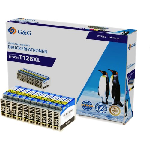 MultipackInkjetpatrone kompatibel zu EPSON Multipack T128, G&G